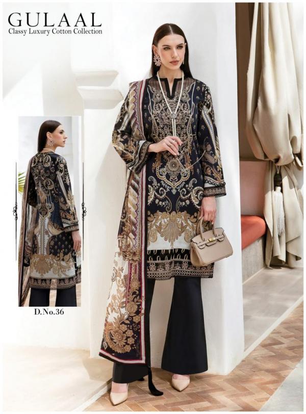 Gulaal Classy Luxury Cotton Collection Vol 4 Karachi Cotton Dress Material